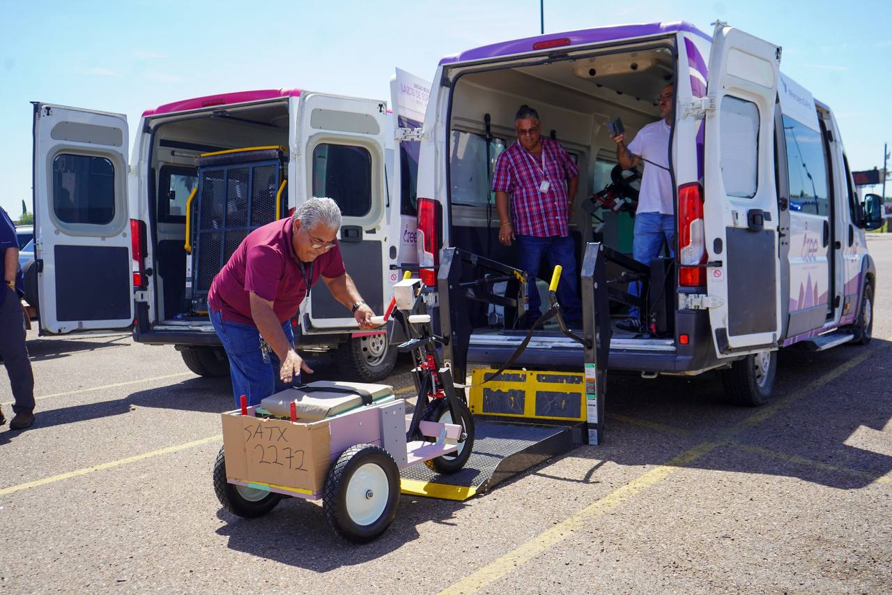 RECIBE DIF NUEVO LAREDO SEGUNDA DONACIÓN DE CARROS DE MOVILIDAD DE MOBILITY WORLDWIDE