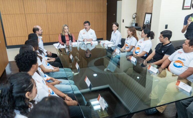 Participan 354 estudiantes de la UAT en programa de movilidad Delfín 2026