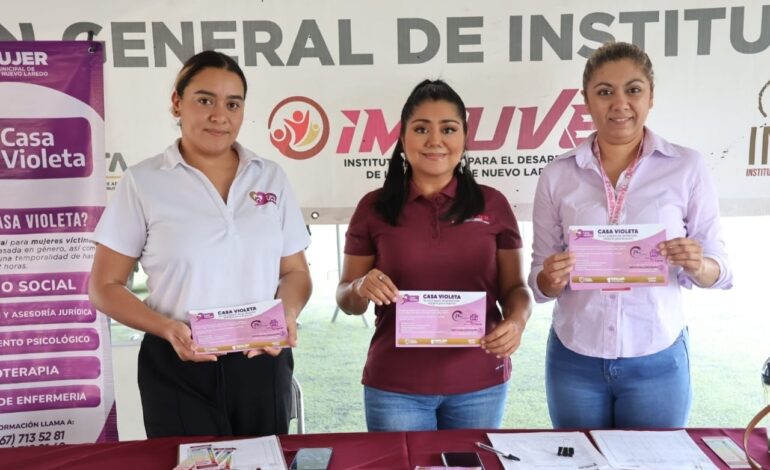 INMUJER INSTALA MÓDULOS INFORMATIVOS EN PLAZAS PÚBLICAS