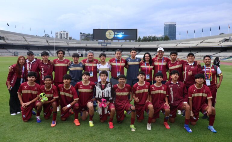 Es Tamaulipas campeón nacional en el fútbol de la Olimpiada Nacional