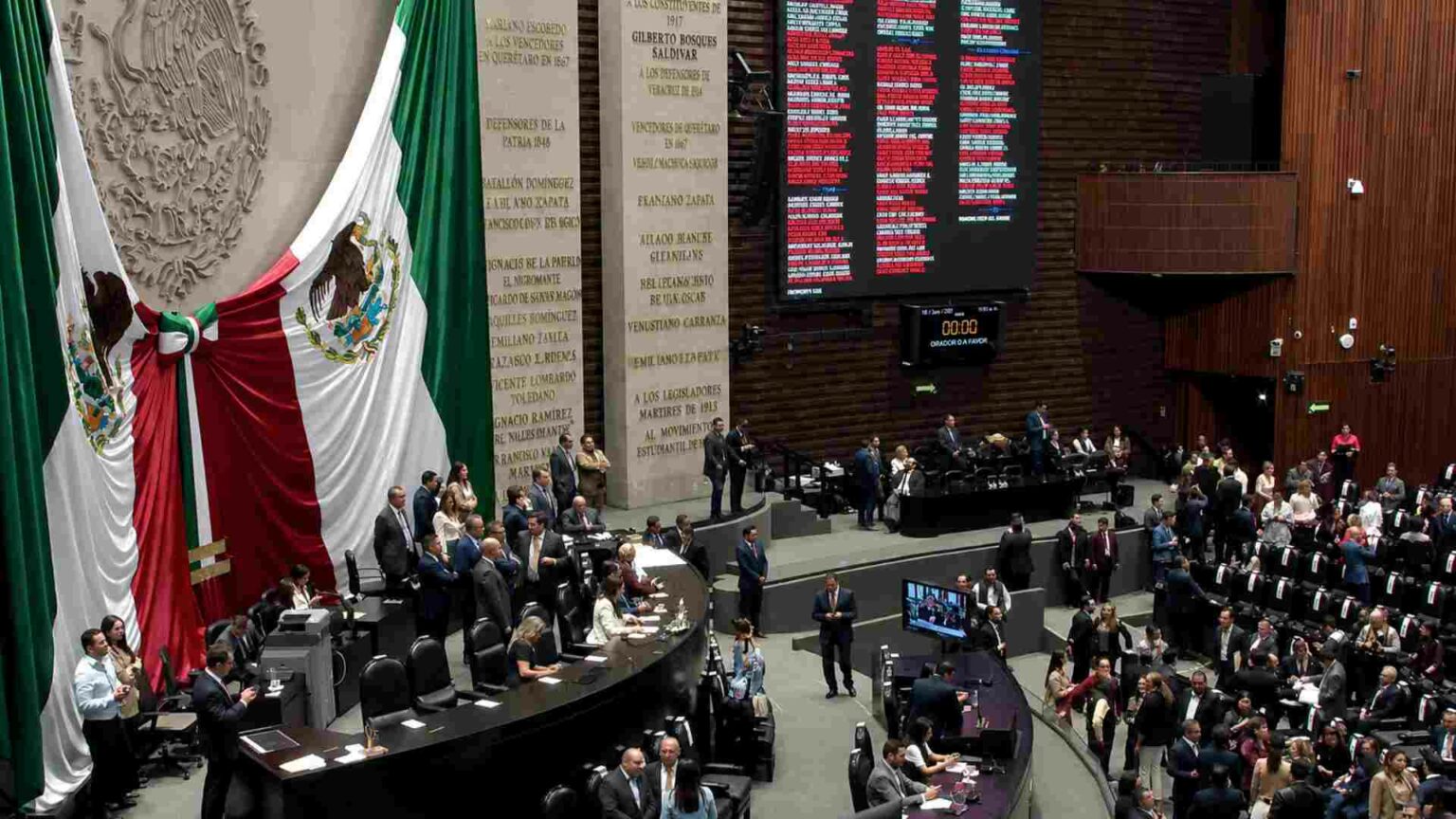 Congreso abre periodo extraordinario para discutir reformas electorales y judiciales