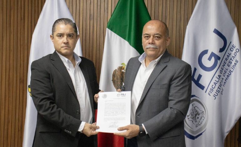 Fiscalía de Tamaulipas nombra nuevo Vicefiscal de Litigación
