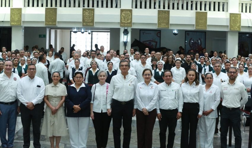 Reconoce Américo a enfermeras y enfermeros como “la máxima expresión del humanismo”