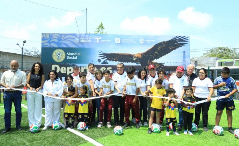 Es el deporte motor de bienestar y oportunidades para la niñez y la juventud: Américo