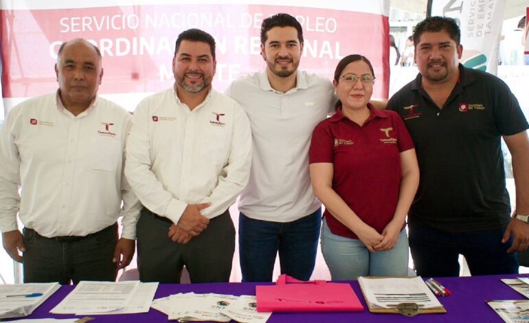 STPS acercan oportunidades de empleo a habitantes de Nuevo Morelos