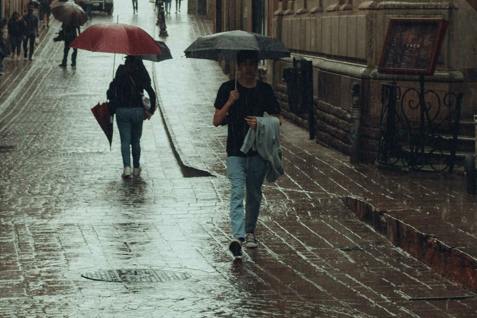 Se esperan lluvias en la mitad del país