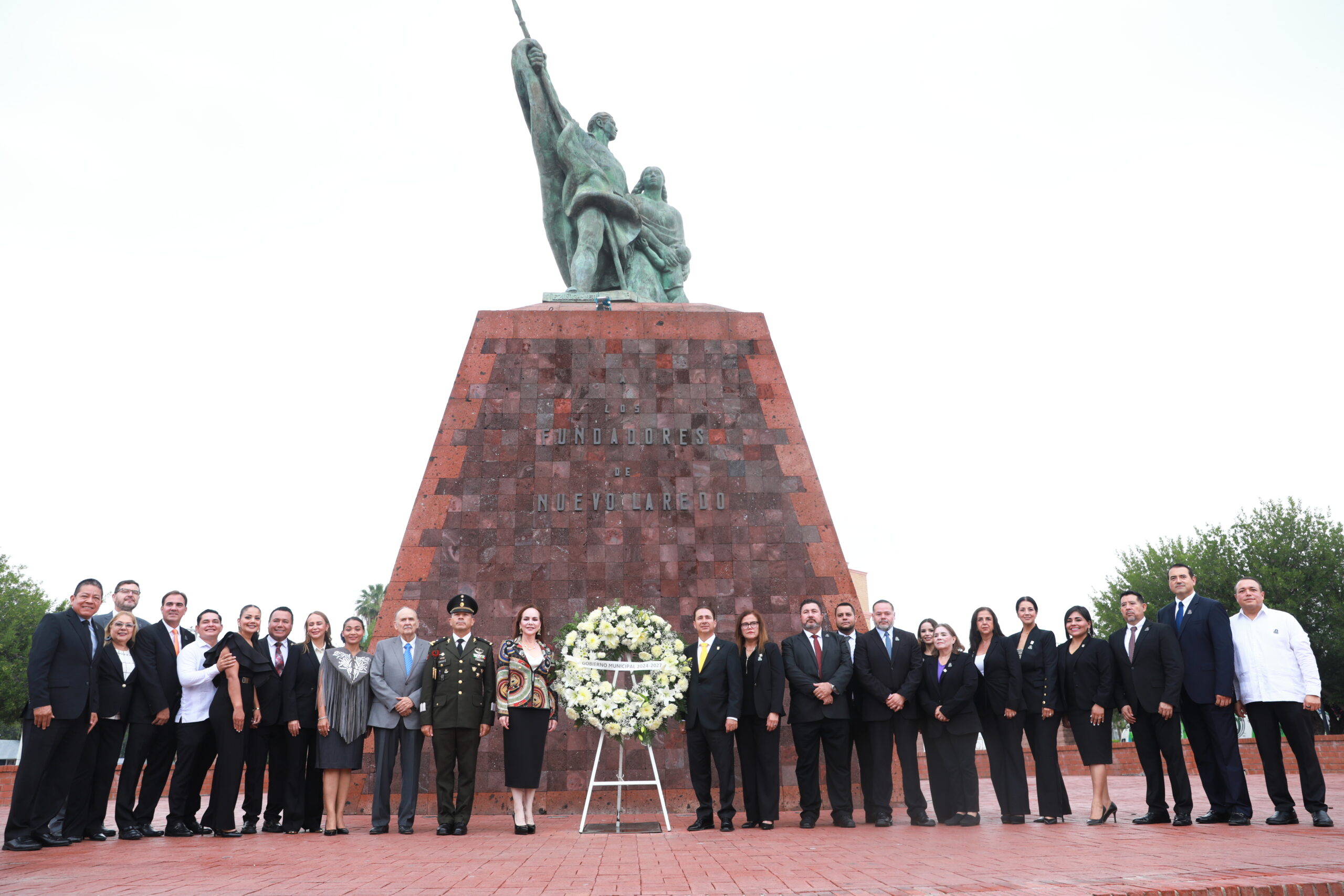 ALCALDESA CARMEN LILIA CANTUROSAS DESTACA LEGADO PATRIÓTICO DE NUEVO LAREDO EN SU 178 ANIVERSARIO DE FUNDACIÓN