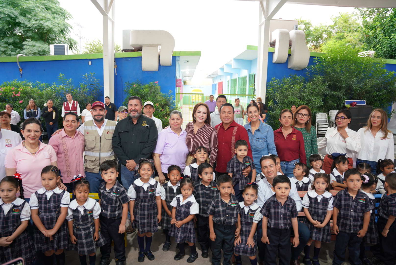 GOBIERNO DE CARMEN LILIA CANTUROSAS TRANSFORMA ESCUELAS DE EDUCACIÓN BÁSICA CON INVERSIÓN EN INFRAESTRUCTURA