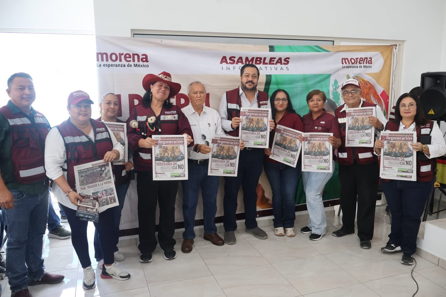 Asamblea de Morena fortalece la organización