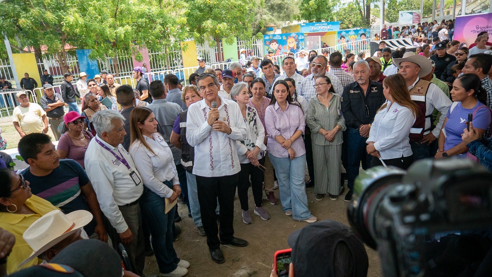Se suma STPS a las brigadas “Transformado Familias” en Antiguo Morelos