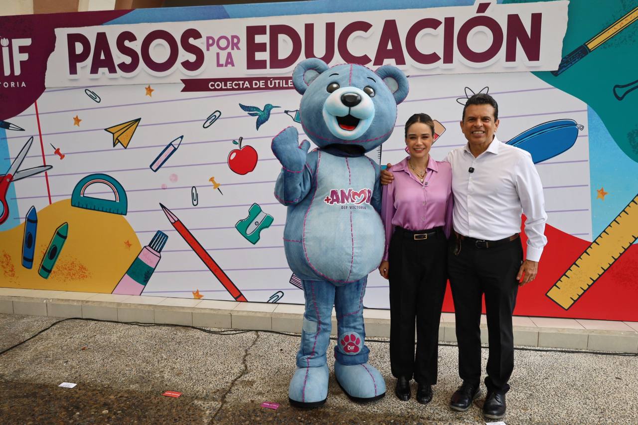 Inicia DIF Victoria quinta edición “Pasos por la Educación”
