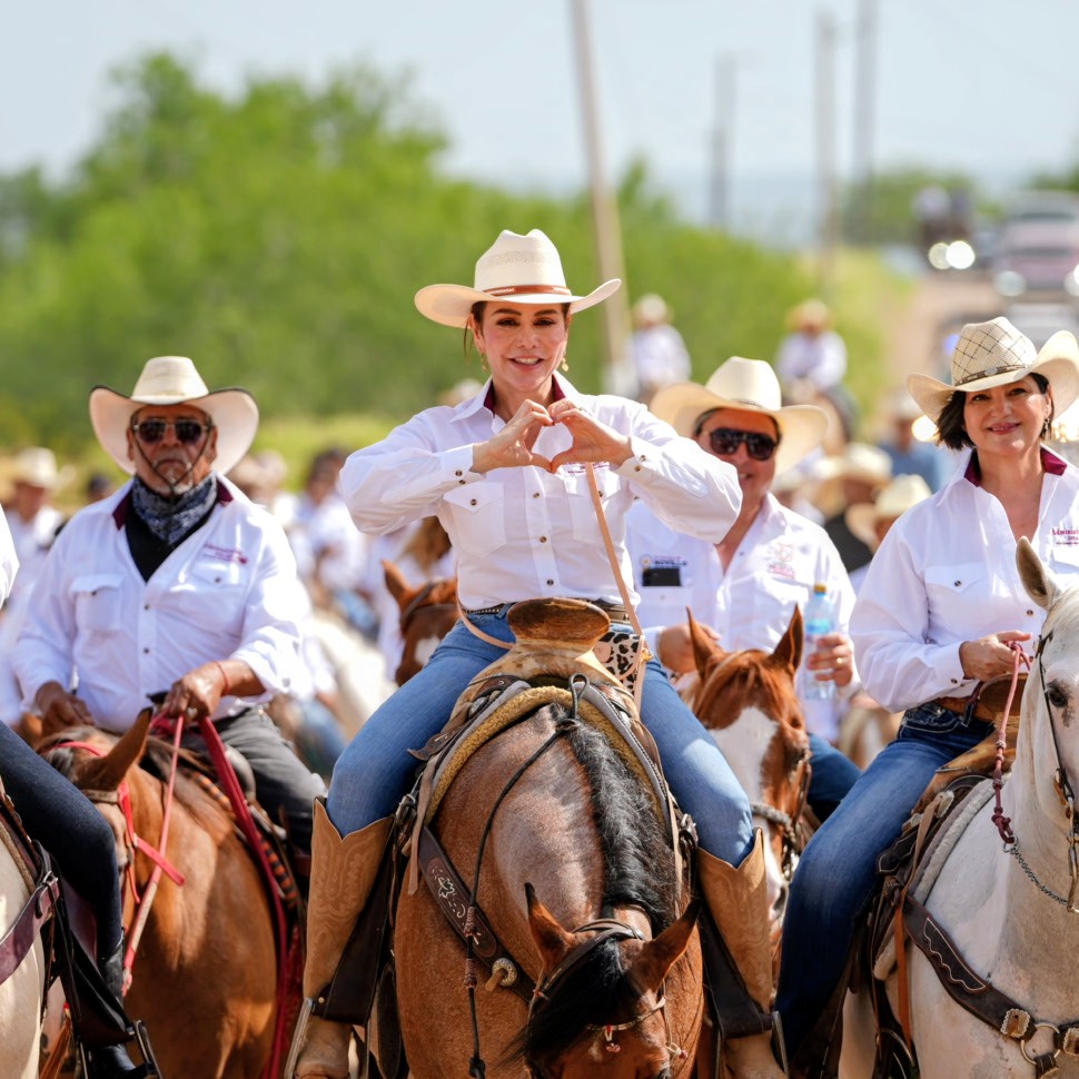 FORTALECE CARMEN LILIA CANTUROSAS LAZOS DE HERMANDAD CON NUEVA CIUDAD GUERRERO; SE UNE A TRADICIONAL CABALGATA DE SAN JUAN