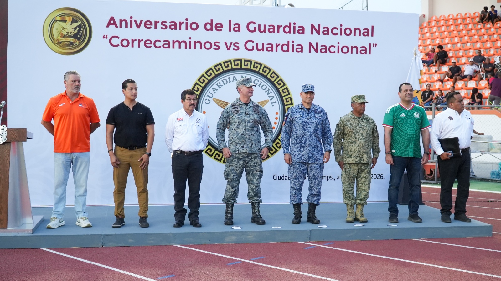 Celebran aniversario con partido amistoso Correcaminos UAT Premier y Guardia Nacional