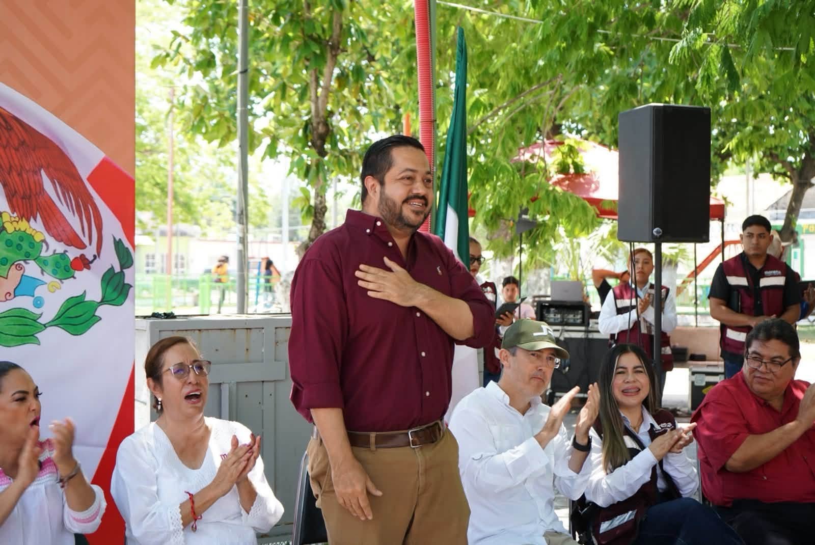 Refrendan compromiso con la soberanía y la transformación en Xicoténcatl