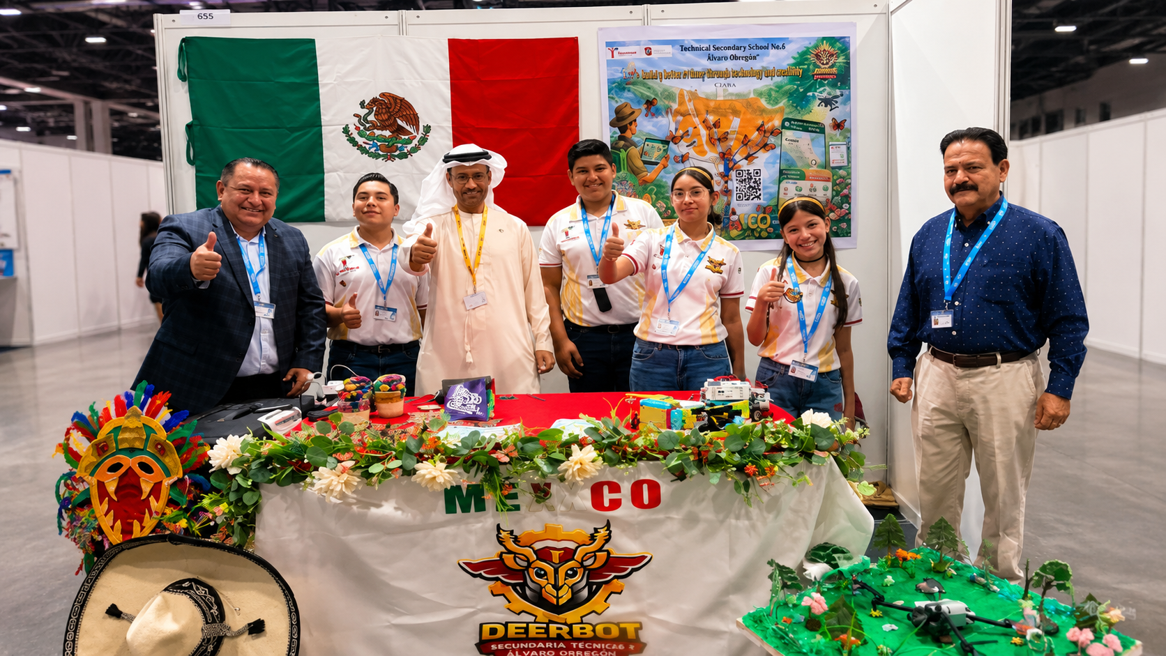 Alumnos tamaulipecos conquistan torneo de robótica en Suiza