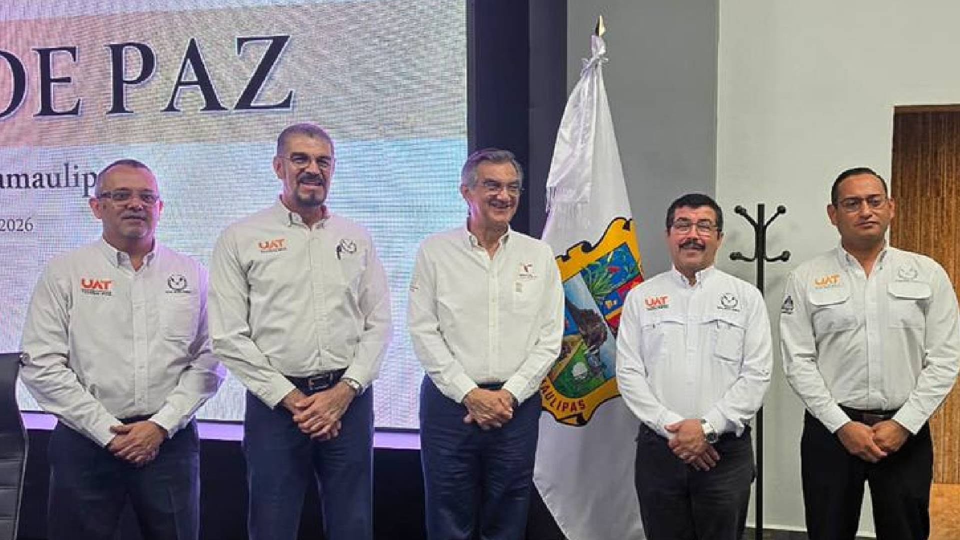 Rector de la UAT presenta avances del Atlas de Riesgos en la Mesa de Paz