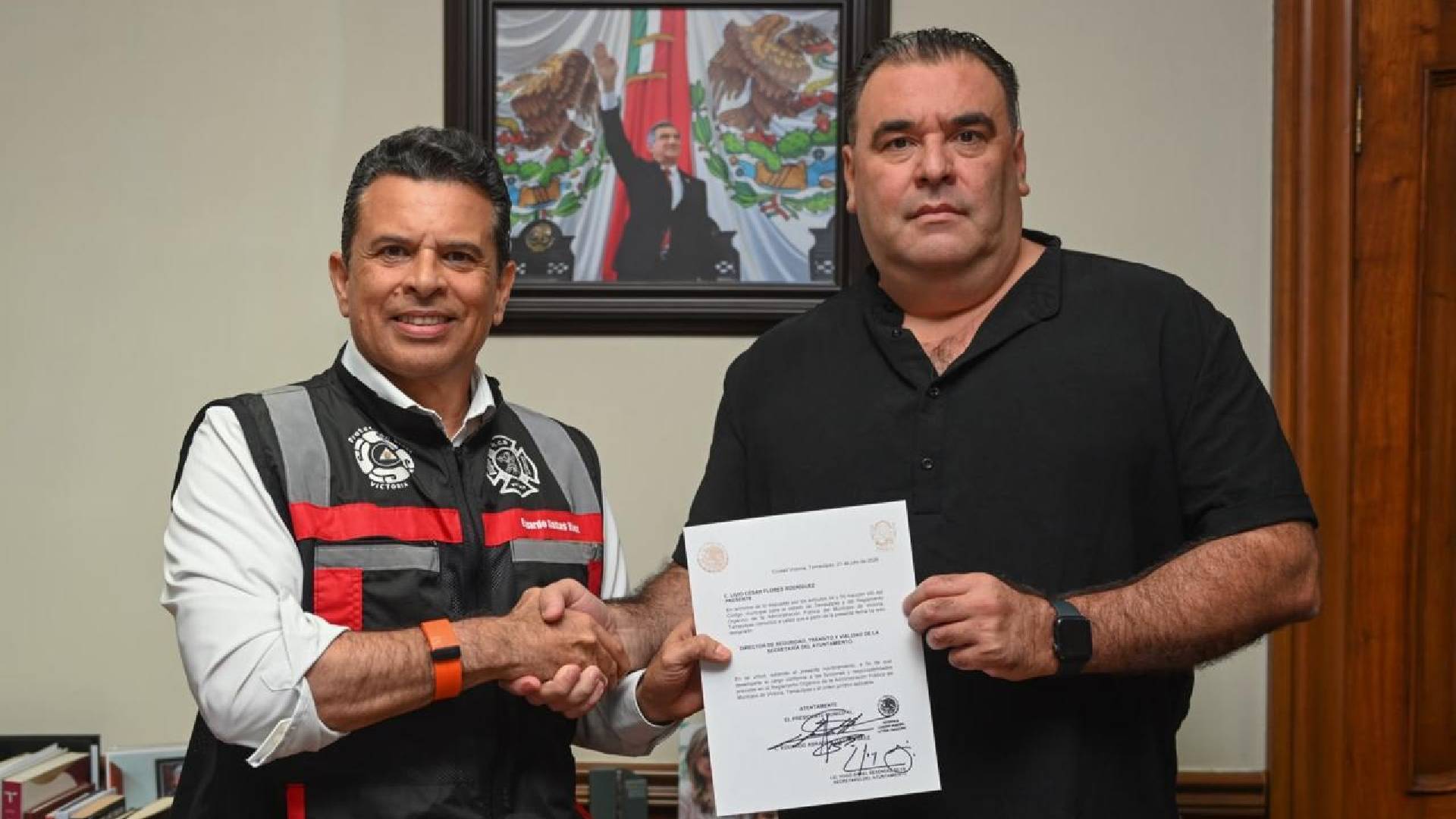 Cabildo de Victoria aprueba a nuevo director de Seguridad y Tránsito
