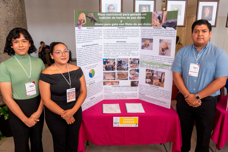 Estudiantes de la UAT transforman plaga en alimento animal de alto valor nutricional