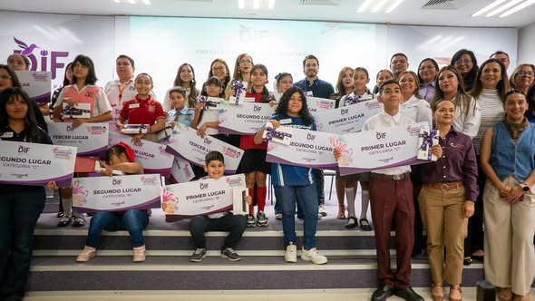 Reconocen el talento de la niñez tamaulipeca