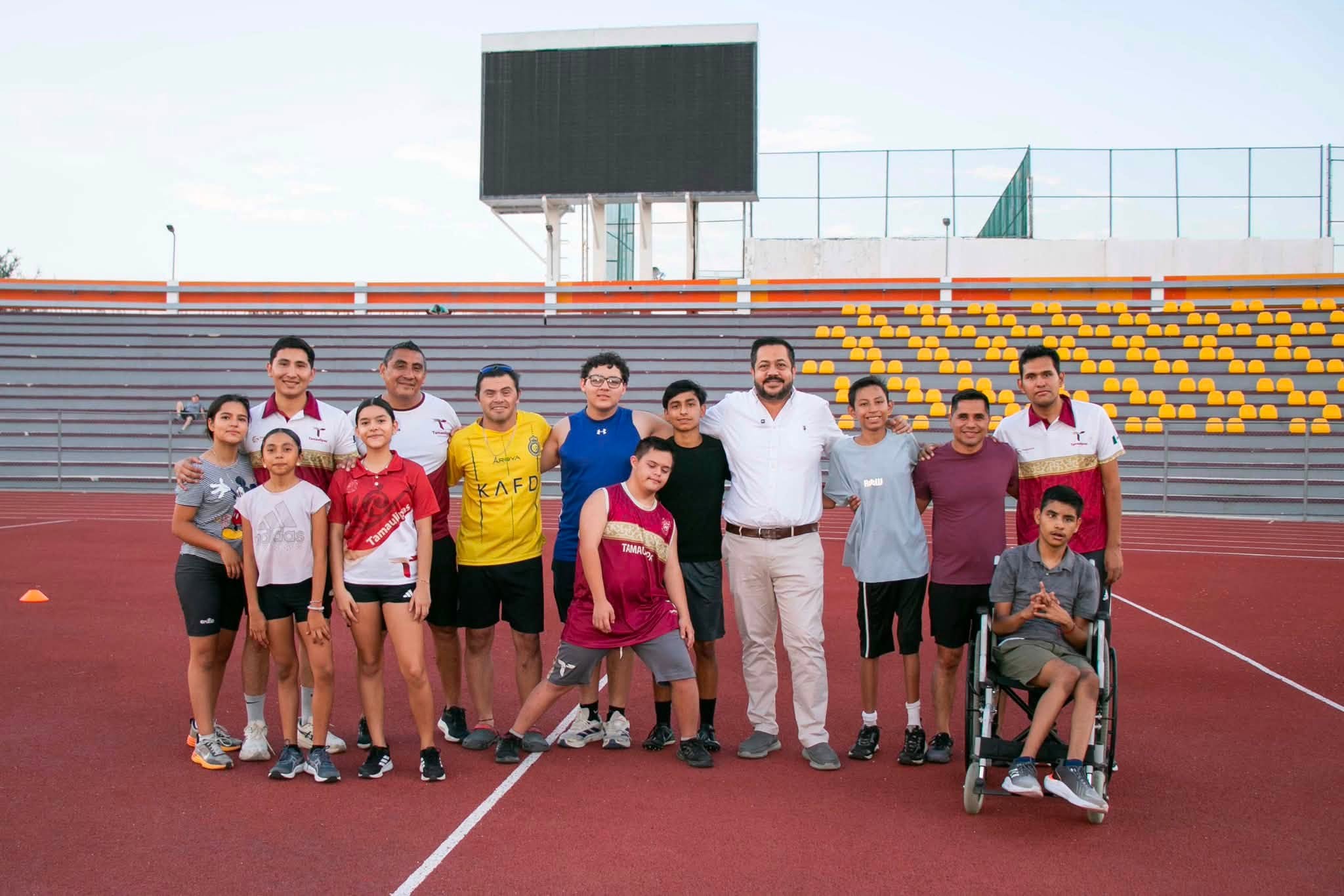 Rómulo César Pérez refrenda respaldo a atletas tamaulipecos rumbo al Grand Prix Tlaxcala 2026