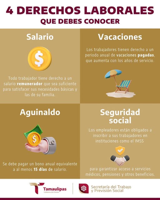 Conoce tus derechos laborales!