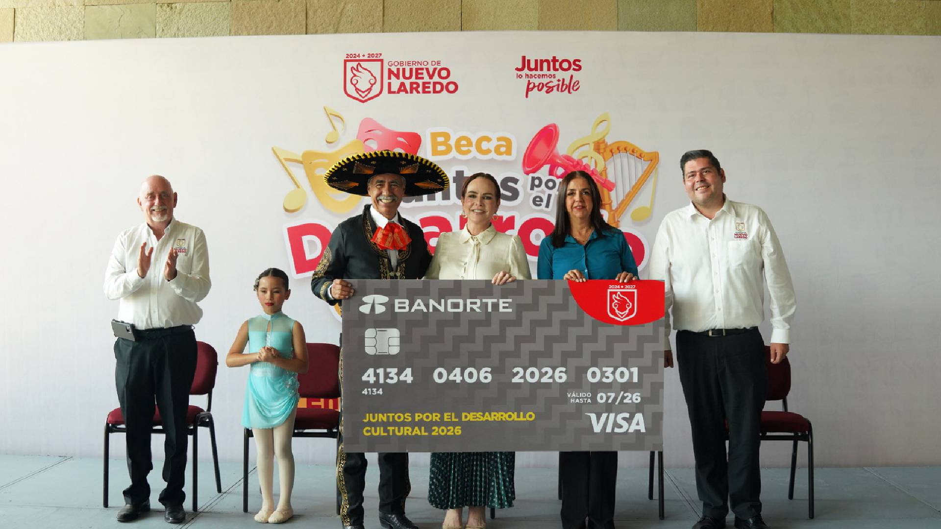 Carmen Lilia Canturosas posiciona a Nuevo Laredo como referente cultural de Tamaulipas con becas a 500 artistas