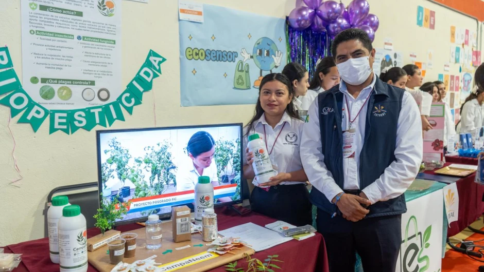 Desarrolla alumna de la UAT biopesticida que elimina plagas agrícolas