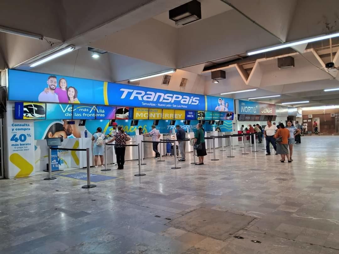 Aumenta 25% la afluencia de pasajeros en la Central de Autobuses de Victoria