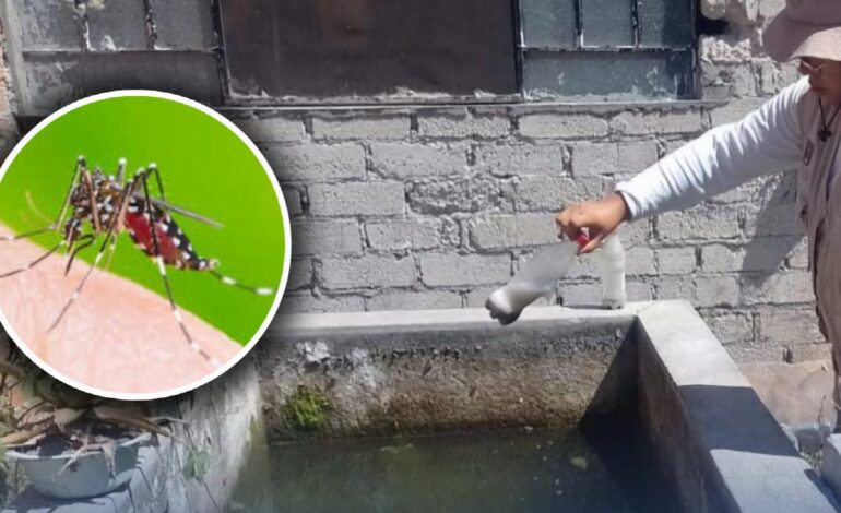 Salud refuerza acciones contra el dengue ante temporada de lluvias