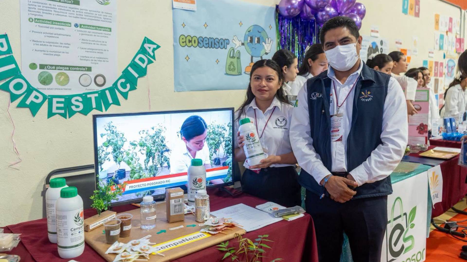 Alumna de la UAT desarrolla biopesticida que elimina plagas agrícolas