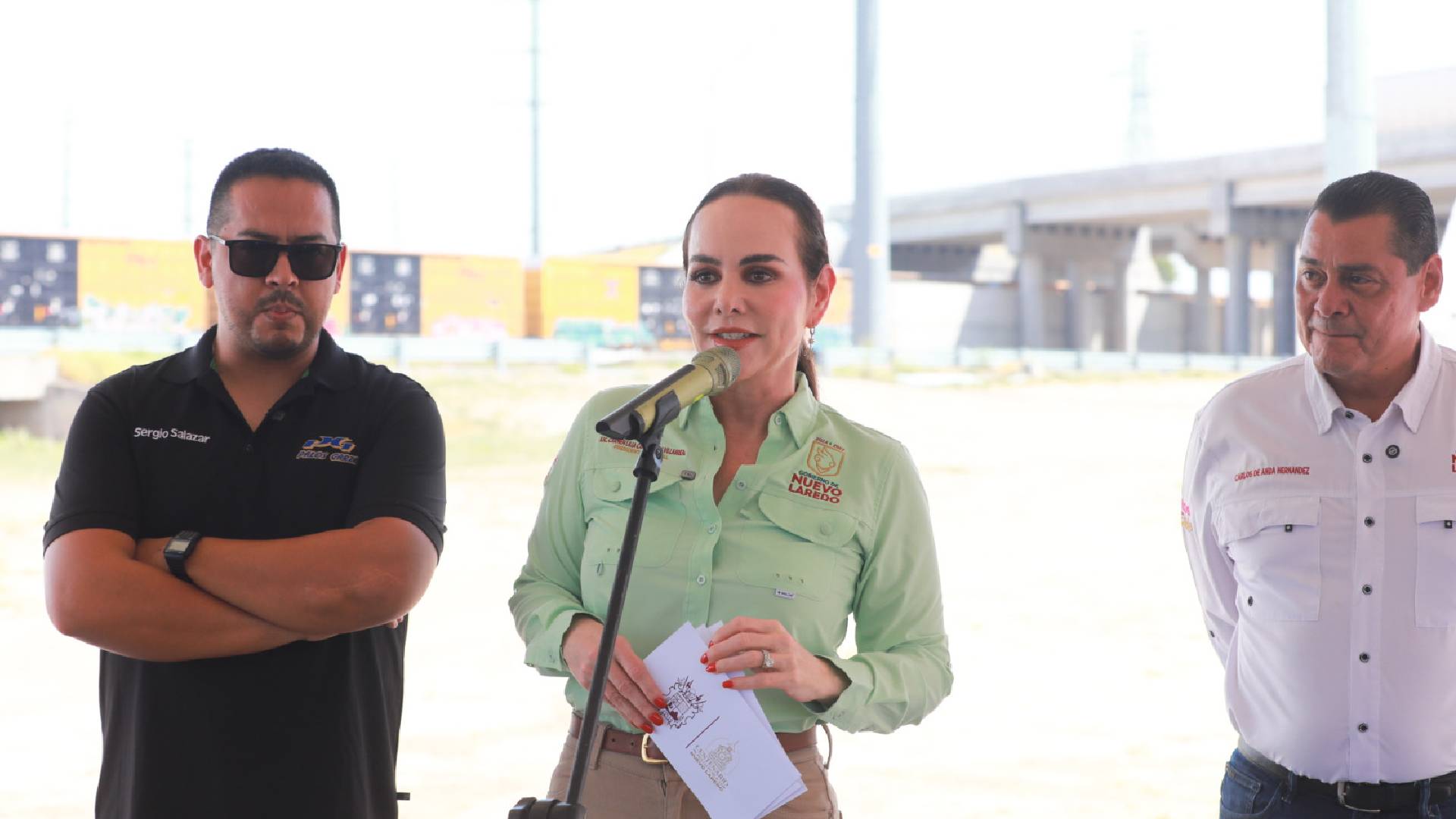 Carmen Lilia Canturosas consolida a Nuevo Laredo como motor logístico de México con entrega de carretera Mex II