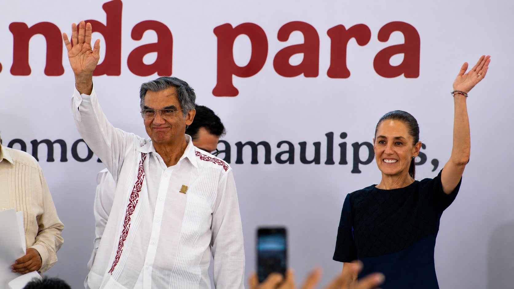 “Trabajamos muy bien con el gobernador Américo Villarreal”: Sheinbaum