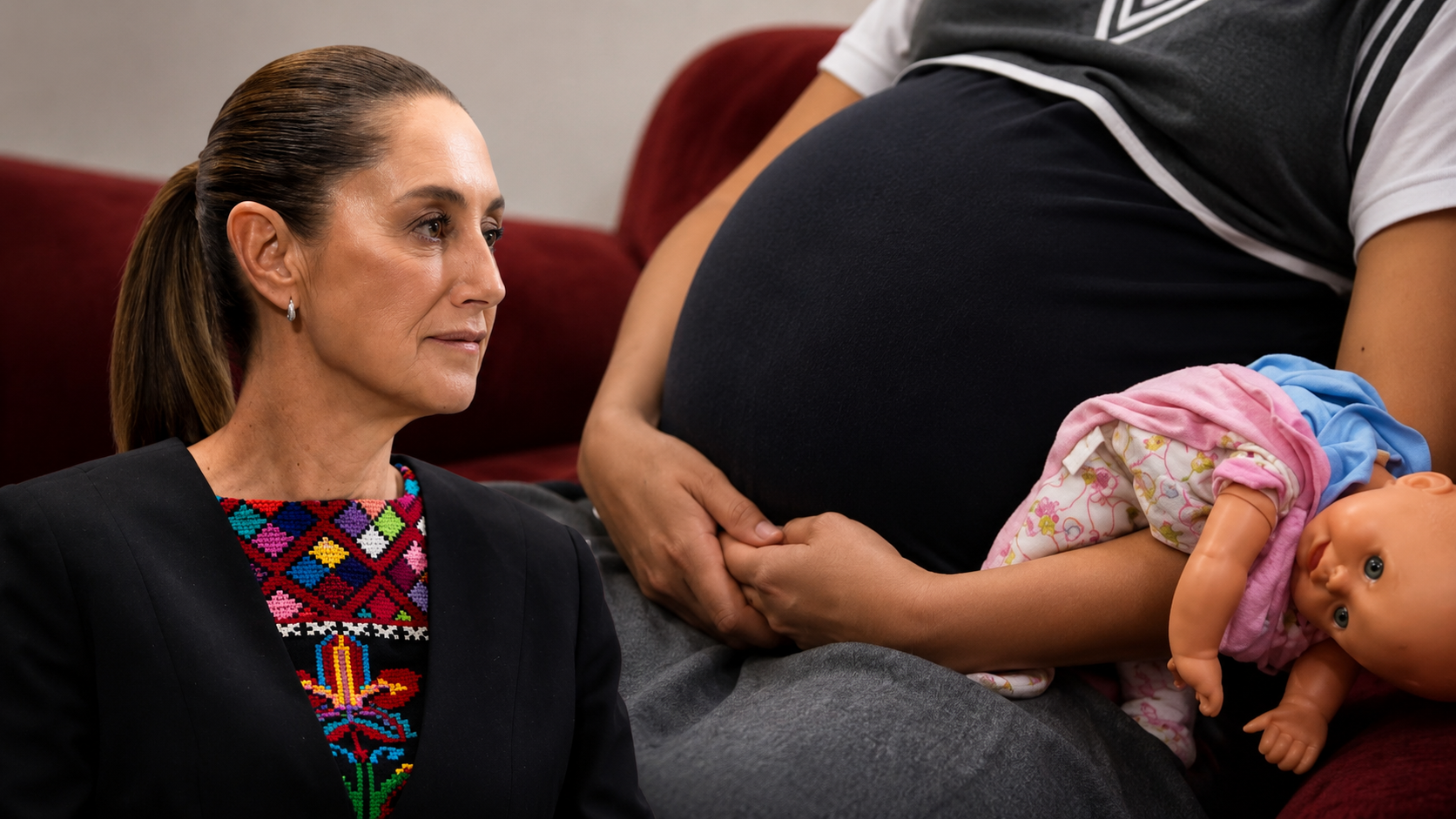 Sheinbaum exige justicia por caso de niña embarazada en Matamoros