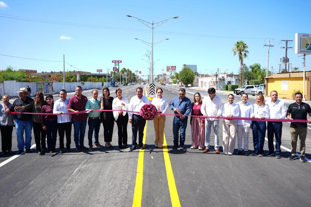TRANSFORMA CARMEN LILIA LA AVENIDA REFORMA, AHORA ES MÁS MODERNA, SEGURA Y FUNCIONAL