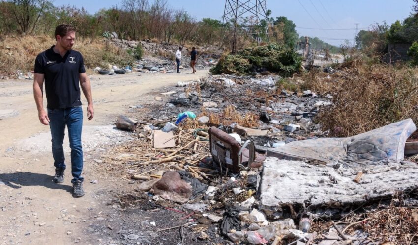 Refuerzan SEDUMA y PAUT acciones contra basureros irregulares