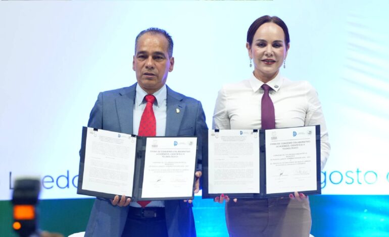 Gobierno de Carmen Lilia y el Tecnológico unen esfuerzos para abrir más oportunidades a jóvenes de Nuevo Laredo