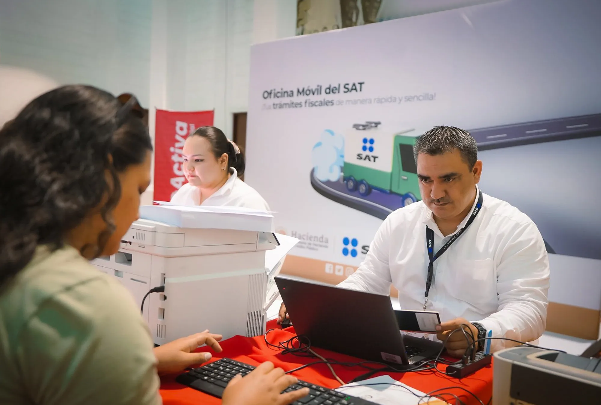 Llevará SAT oficina móvil a cuatro municipios de Tamaulipas
