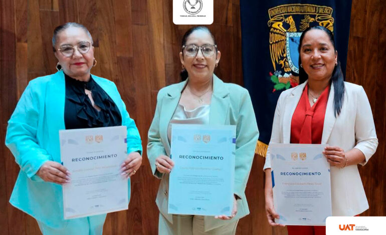 Catedráticas de la UAT reciben premio nacional de Trabajo Social otorgado por la UNAM