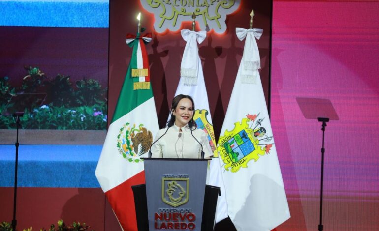 NUEVO LAREDO CAMBIÓ: CARMEN LILIA PRESENTA RESULTADOS QUE SE VEN Y SE SIENTEN