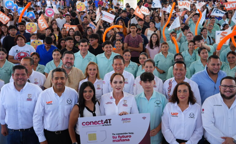 CARMEN LILIA MARCA PRECEDENTE EN TAMAULIPAS CON CONÉCTAT: CONECTIVIDAD MÓVIL GRATUITA PARA 10 MIL UNIVERSITARIOS