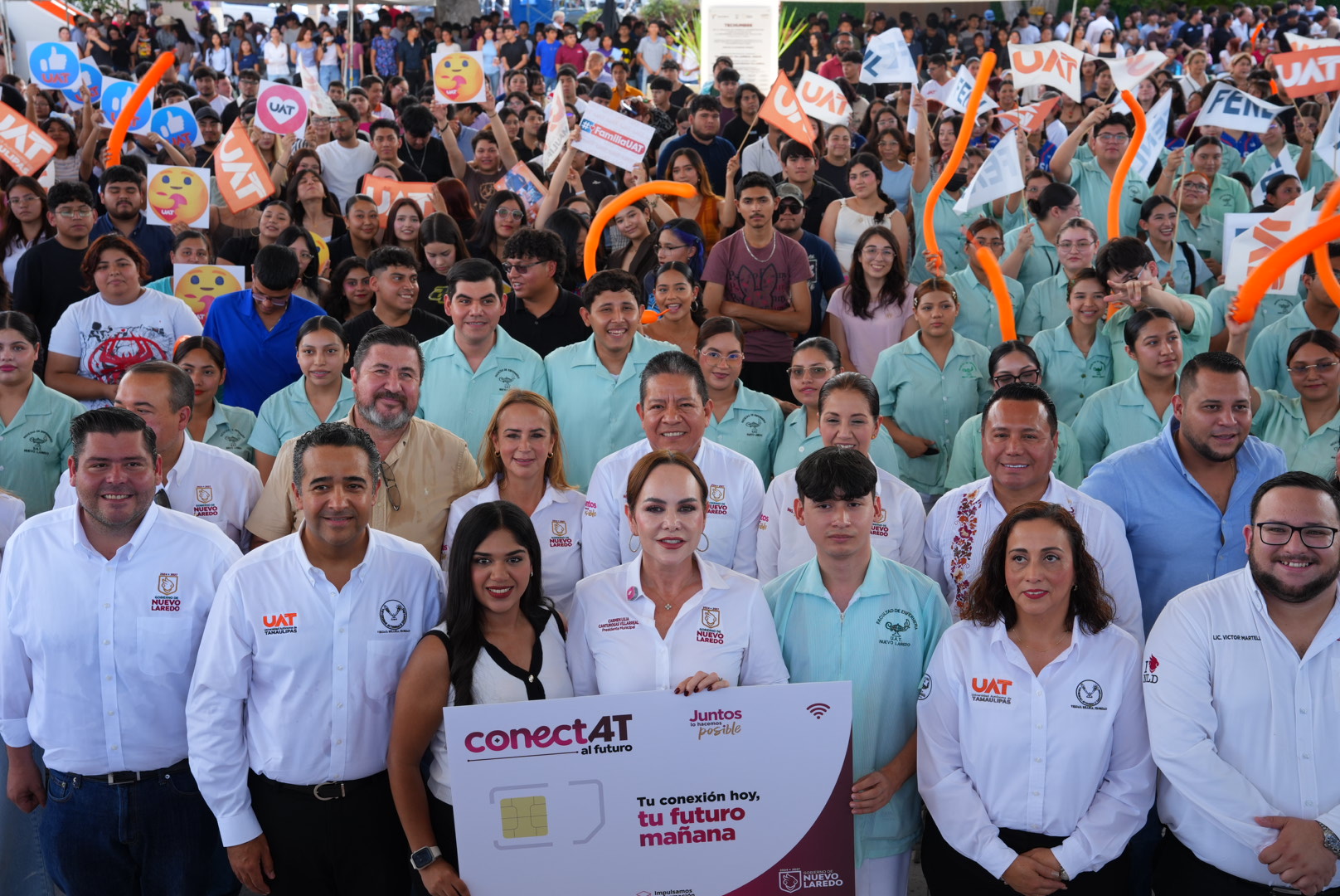 CARMEN LILIA MARCA PRECEDENTE EN TAMAULIPAS CON CONÉCTAT: CONECTIVIDAD MÓVIL GRATUITA PARA 10 MIL UNIVERSITARIOS
