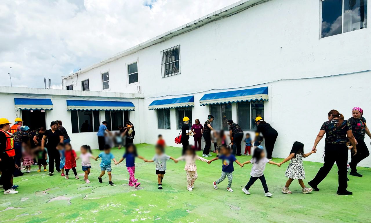 Refuerza IMSS Tamaulipas cultura de protección civil en sus guarderías
