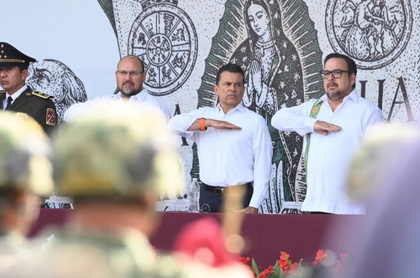 Ciudad Victoria conmemora el 216 Aniversario del Inicio de la Independencia con desfile cívico-militar