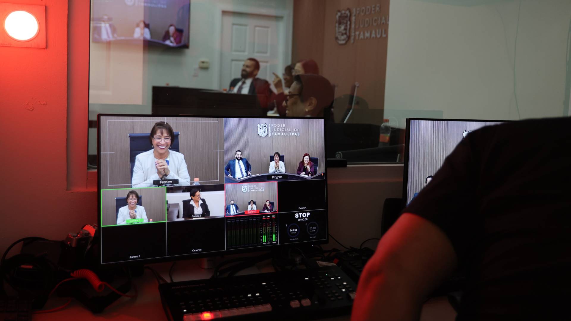 Poder Judicial de Tamaulipas transmitirá sesiones de las Salas Colegiadas en vivo