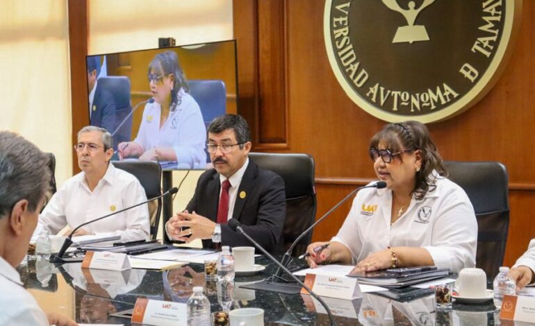 Destaca rector Dámaso Anaya avances institucionales de la UAT ante el Patronato Universitario