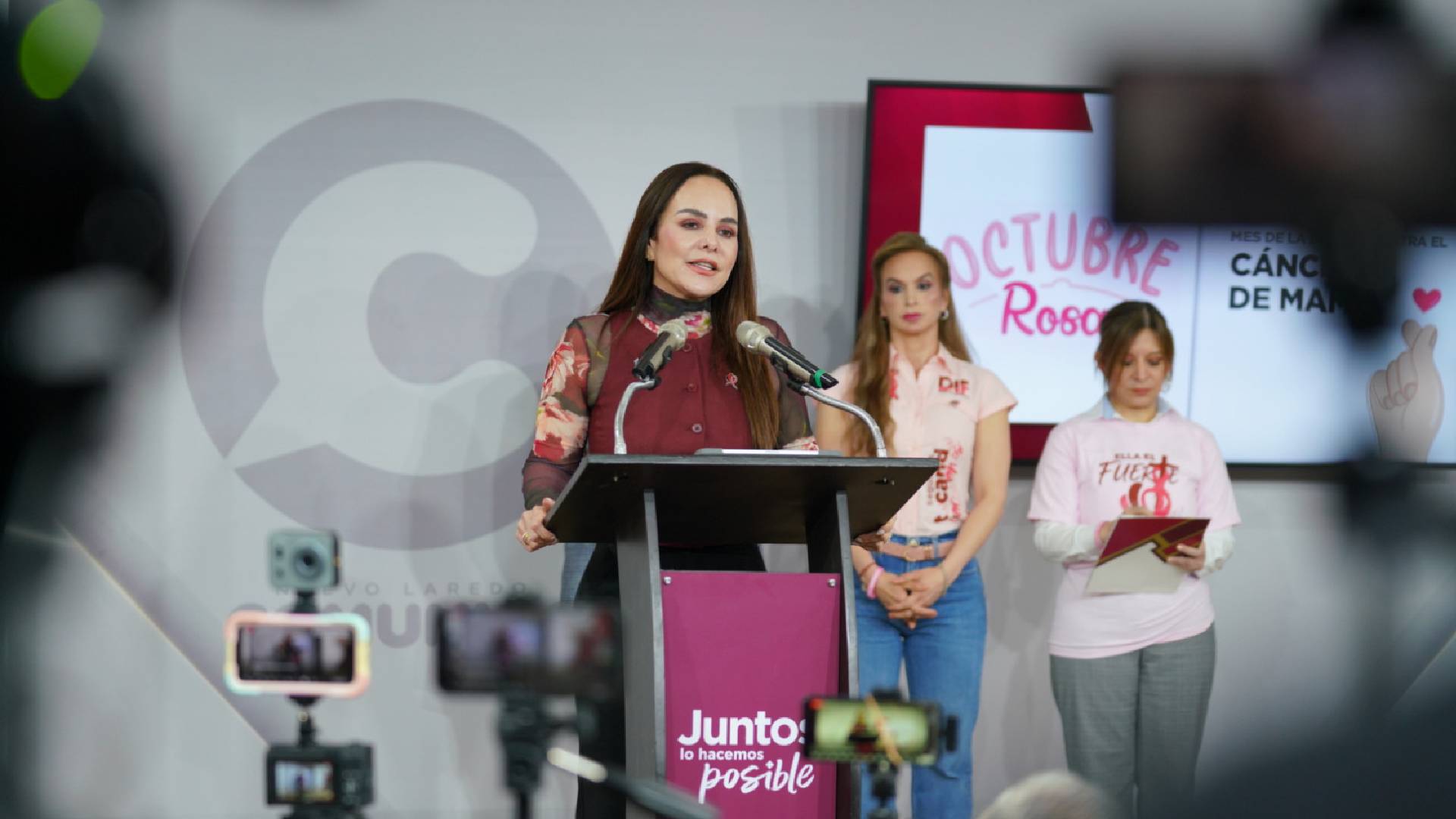 Gobierno de Carmen Lilia y DIF acerca mastografías gratuitas y apoyo integral a mujeres durante el mes rosa