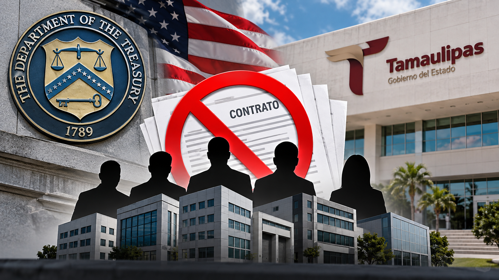 Gobierno de Tamaulipas niega contratos con empresas señaladas por Estados Unidos