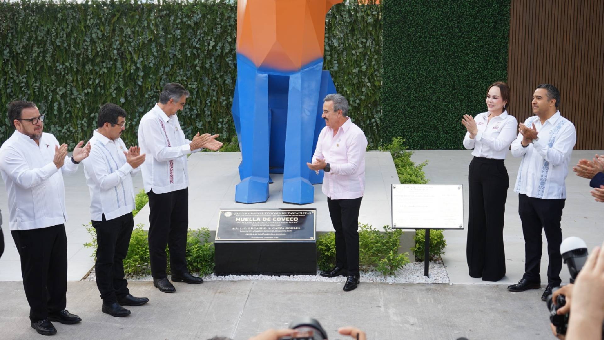 Américo Villarreal y Dámaso Anaya inauguran nuevos espacios en la UAT de Nuevo Laredo