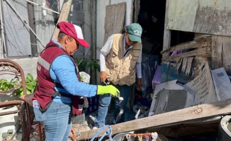 Refuerzan combate contra el dengue en Ciudad Victoria tras recientes lluvias
