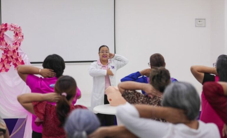 Fortalece DIF Tamaulipas la prevención, atención y recuperación de mujeres con cáncer de mama